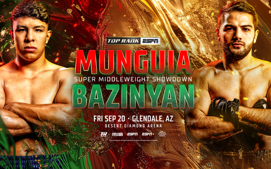 More Info for Jaime Munguia vs Erik Bazinyan