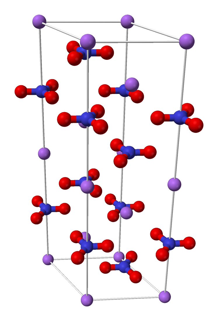 Cấu tạo phân tử của NaNO3