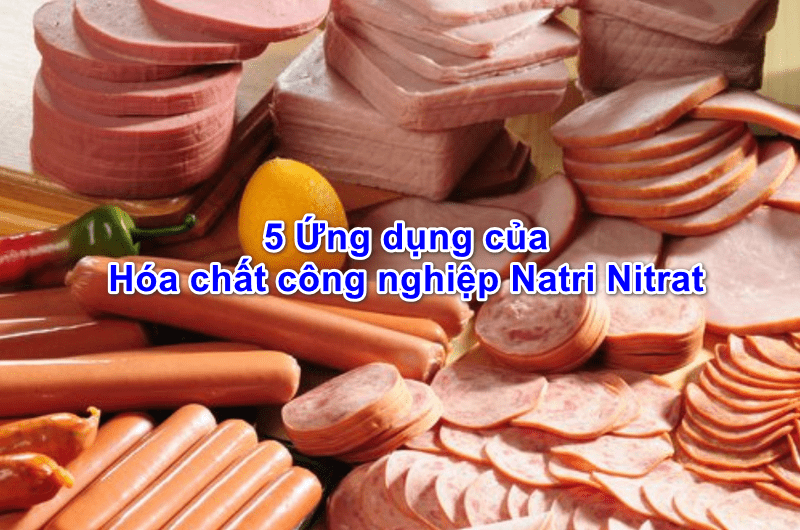 Ứng dụng nổi bật của NaNO3 trong công nghiệp