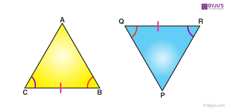 ASA-Congruence Of Triangles