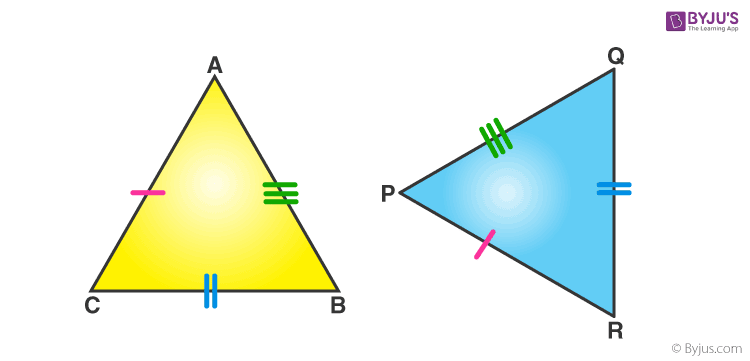 SSS-Congruence Of Triangles