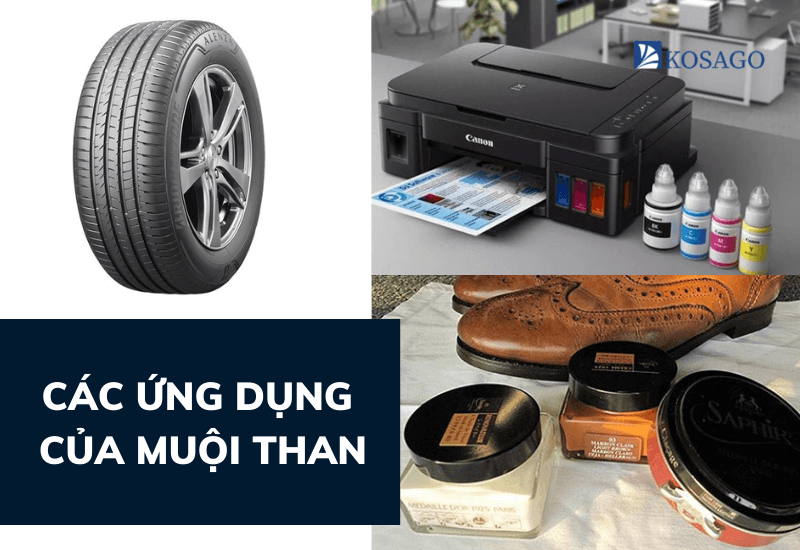 Một số ứng dụng của muội than