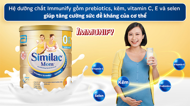 Hệ dưỡng chất Immunify giúp tăng cường sức đề kháng