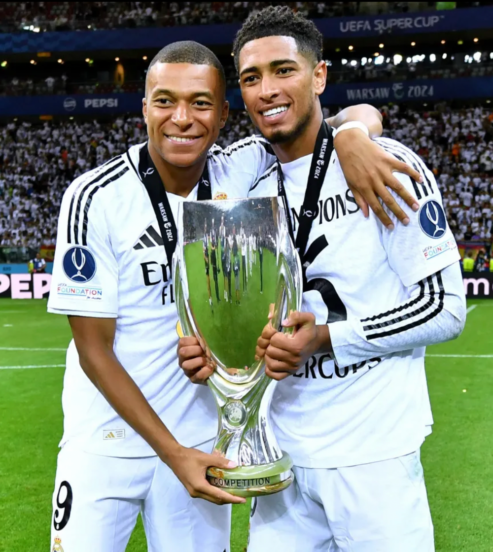 Mbappe và Bellingham từng giành giải Kopa Trophy.