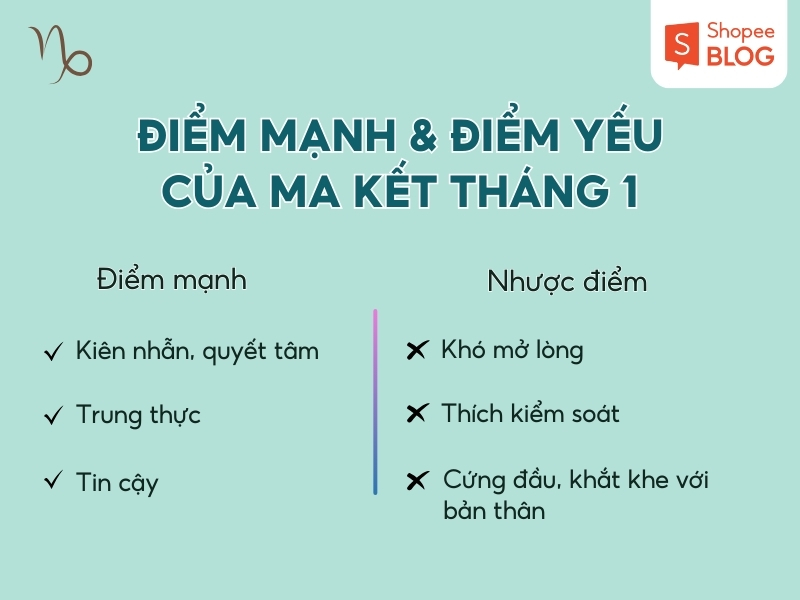 ưu điểm và nhược điểm của cung ma kết