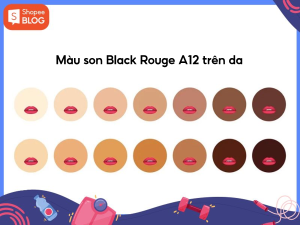 Black Rouge A12 phù hợp nhiều màu da 