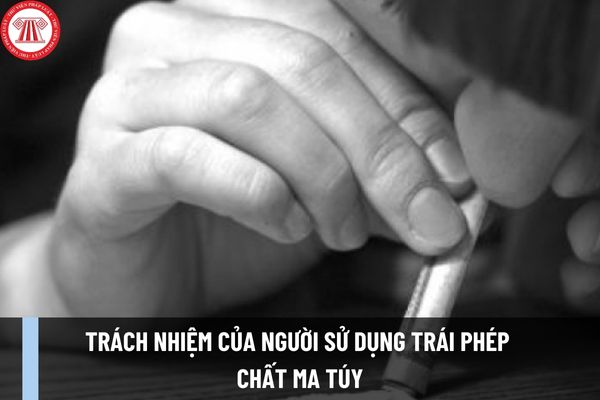 Trách nhiệm của người sử dụng trái phép chất ma túy theo quy định tại Luật Phòng, chống ma túy 2021 như thế nào?