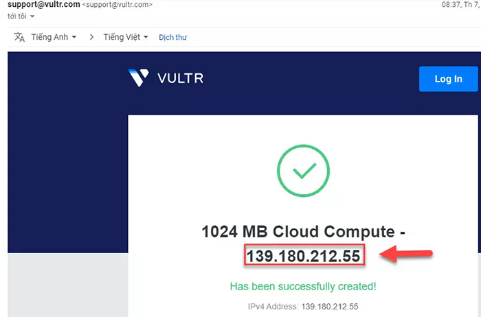 Chi tiết cách mua và sử dụng VPS Vultr cho người mới 12